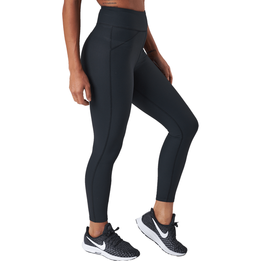 Kontroles ribveida zeķbikses melnas