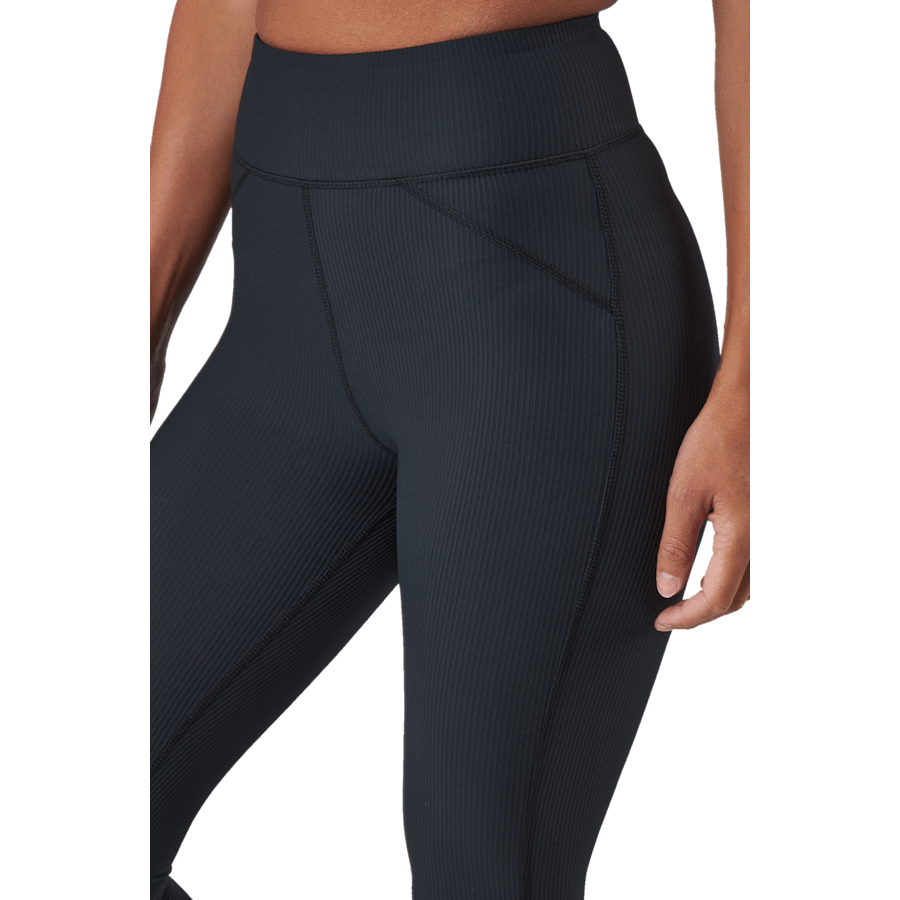 Kontroles ribveida zeķbikses melnas