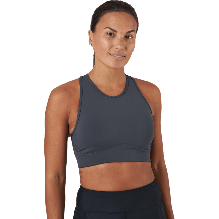 Soutien-gorge fixe à maintien élevé noir/gris
