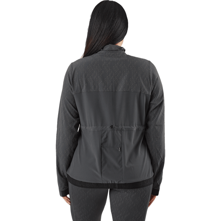 Chaqueta reflectante Run Negro / Gris