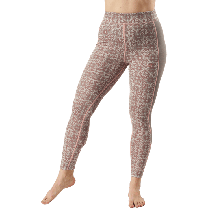 Rose Hose mit hoher Taille Taupe