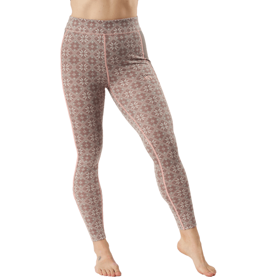 Rose Hose mit hoher Taille Taupe