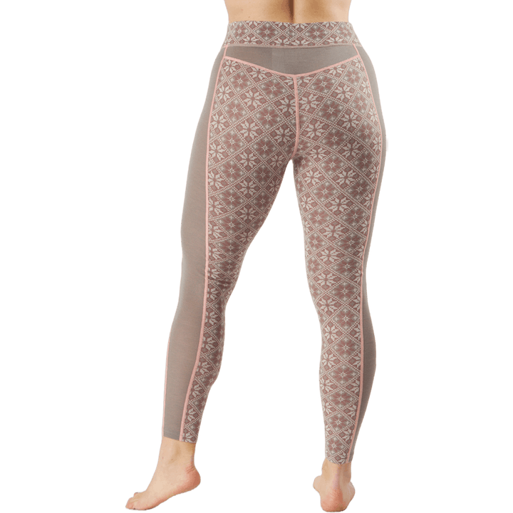 Rose Hose mit hoher Taille Taupe