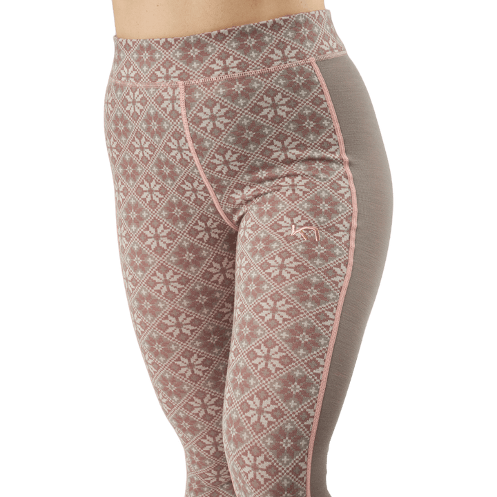 Rose Hose mit hoher Taille Taupe