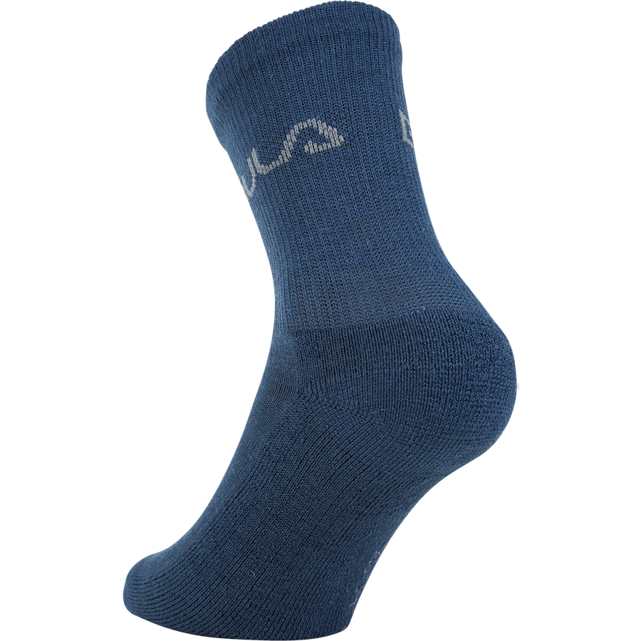 Lot de 2 paires de chaussettes en laine pour enfant, motif denim