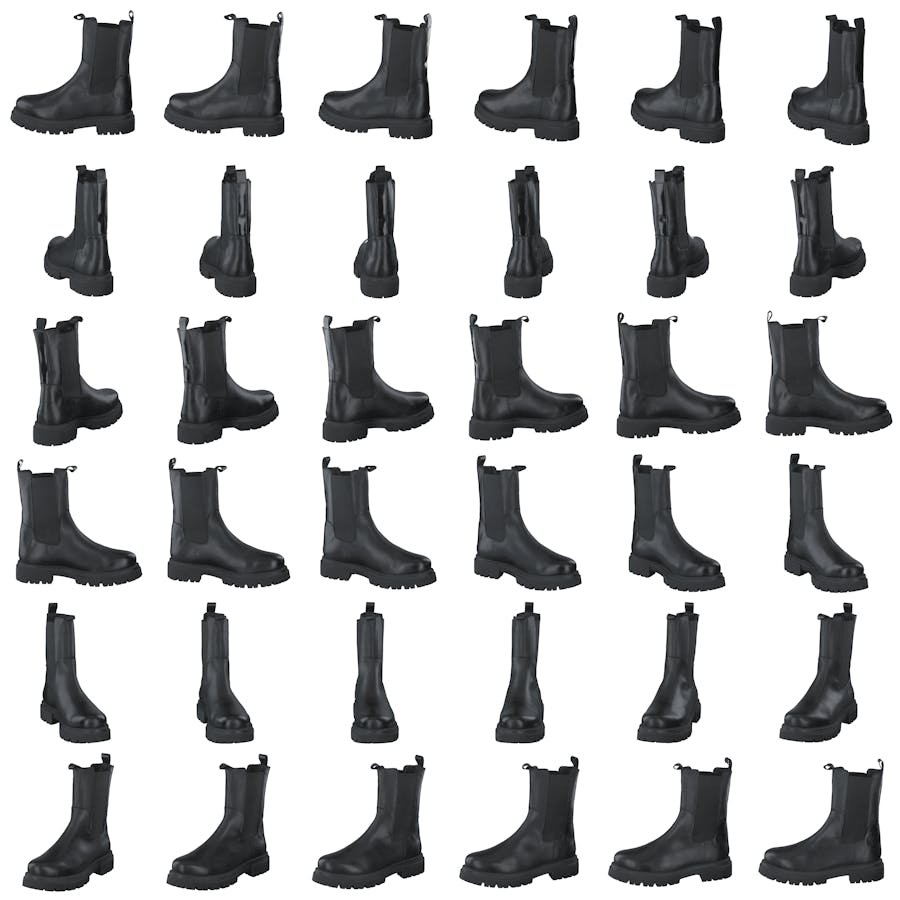 Prima Polido/vaca Alfa Zwart