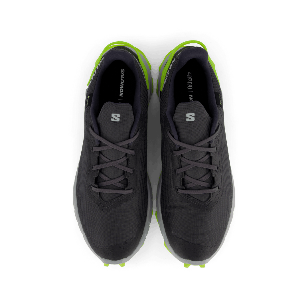 Alphacross 4 Gtx Ebony/pearl Blue/acid Lime