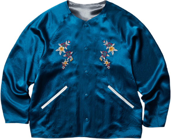 Jackalope Souvenir Jacke Blau