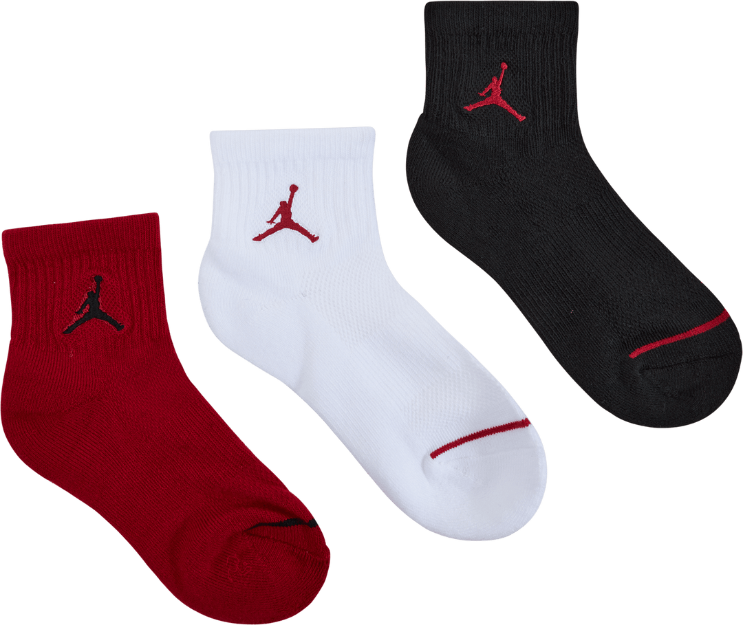 Lot de 3 chaussettes Jumpman Crew pour enfants (7-9YR)