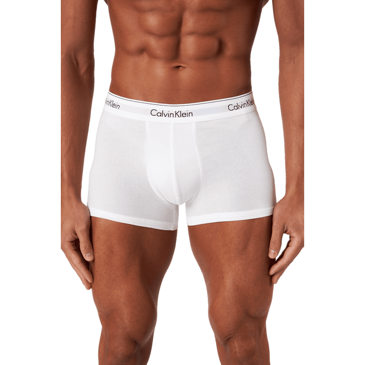 Lot de 3 boxers extensibles Modern CTN blancs