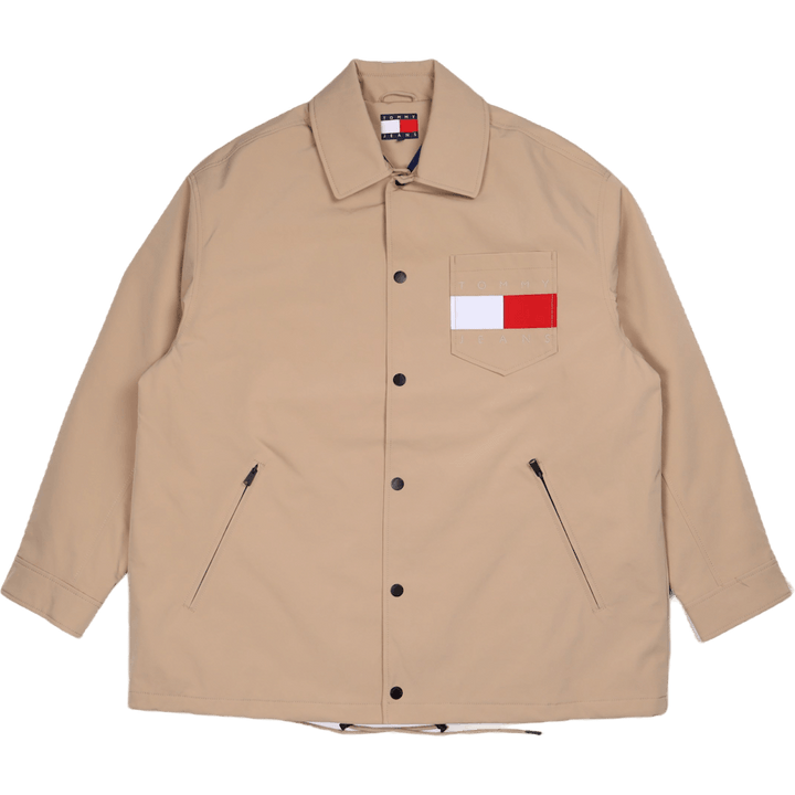 Tjcu Flag Coach Jacket Horseradish