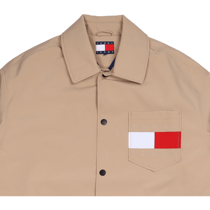 Tjcu Flag Coach Jacket Horseradish
