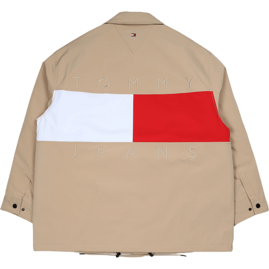 Tjcu Flag Coach Jacket Horseradish
