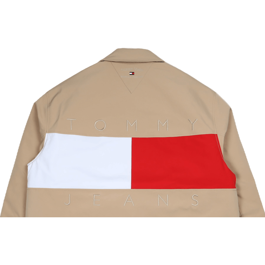Tjcu Flag Coach Jacket Horseradish