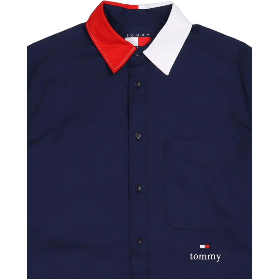 Tjcu Flag Heritage Shirt Yale Navy