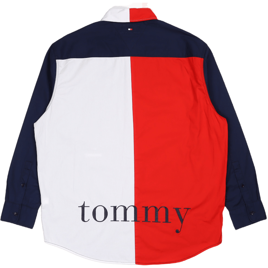 Tjcu Flag Heritage Shirt Yale Navy