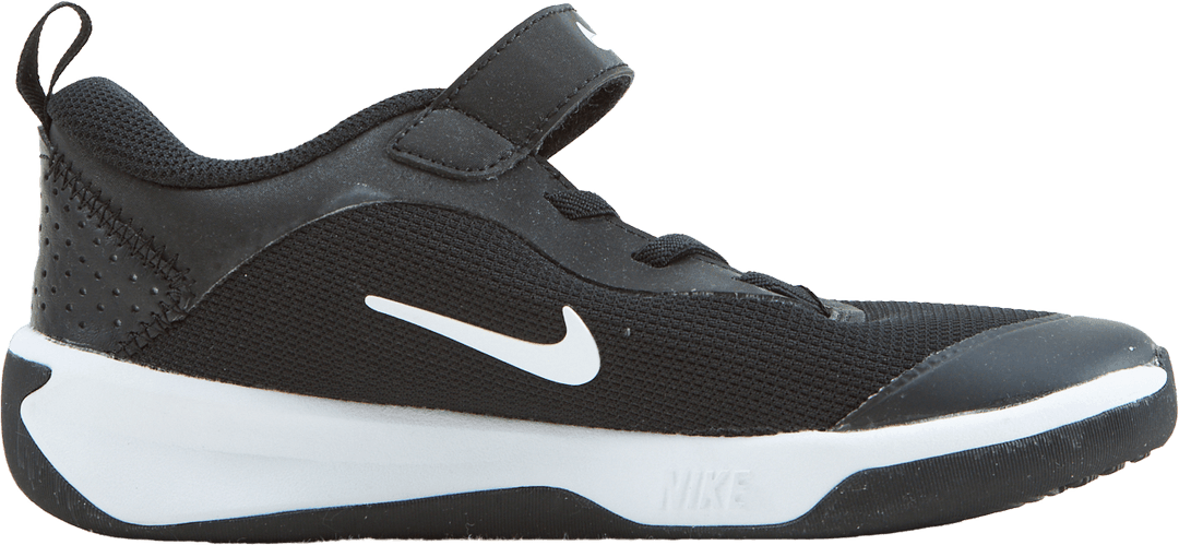 Omni Multi-Court-sko for små barn SORT/WHITE