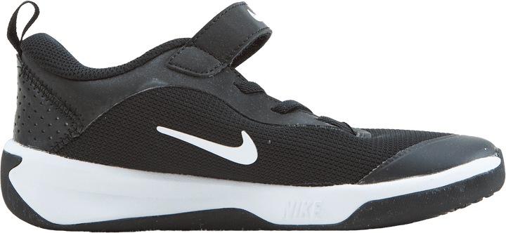 Omni Multi-Court-sko for små barn SORT/WHITE