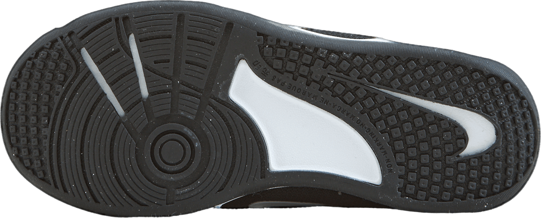 Omni Multi-Court-sko for små barn SORT/WHITE