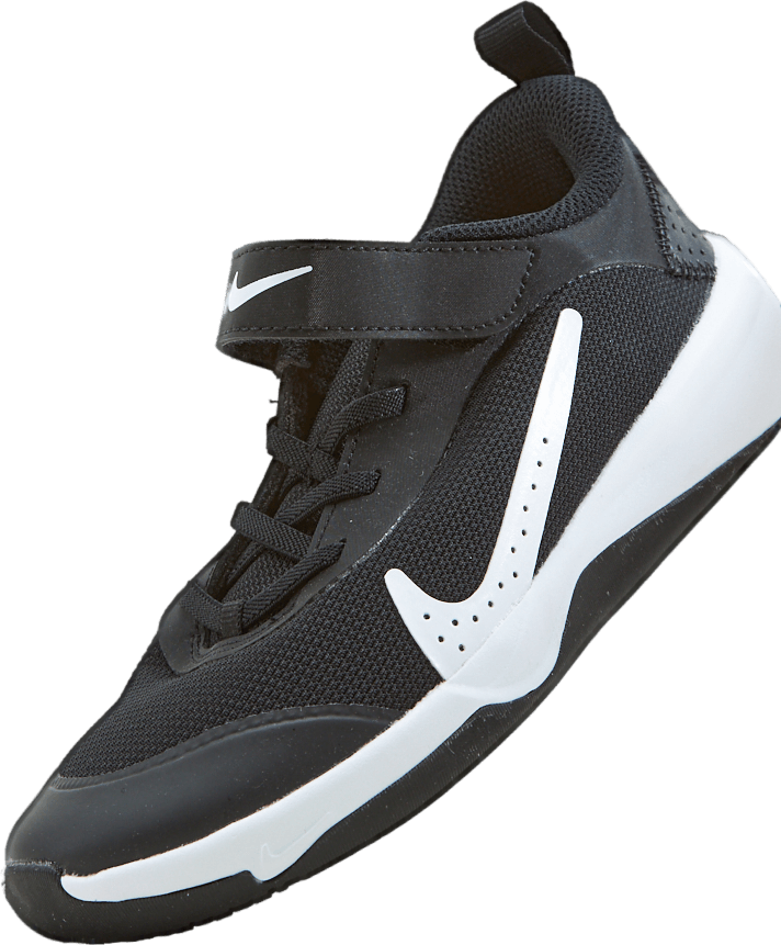 Omni Multi-Court-sko for små barn SORT/WHITE