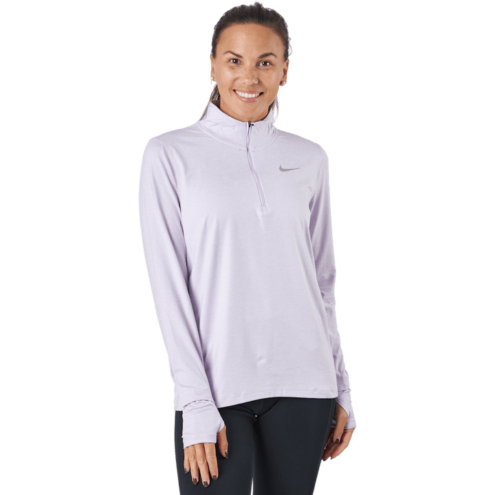 Nike Element Women's 1/2-zip R Doll/barely Grape/htr/reflecti