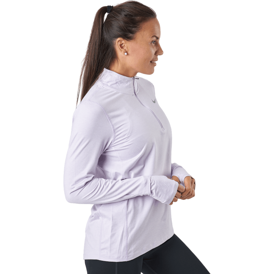Nike Element Women's 1/2-zip R Doll/barely Grape/htr/reflecti