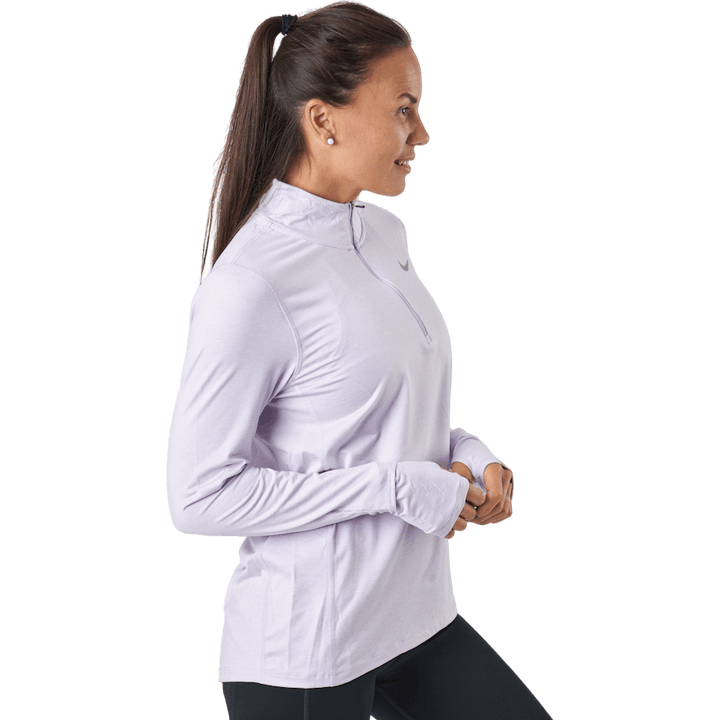 Nike Element Women's 1/2-zip R Doll/barely Grape/htr/reflecti