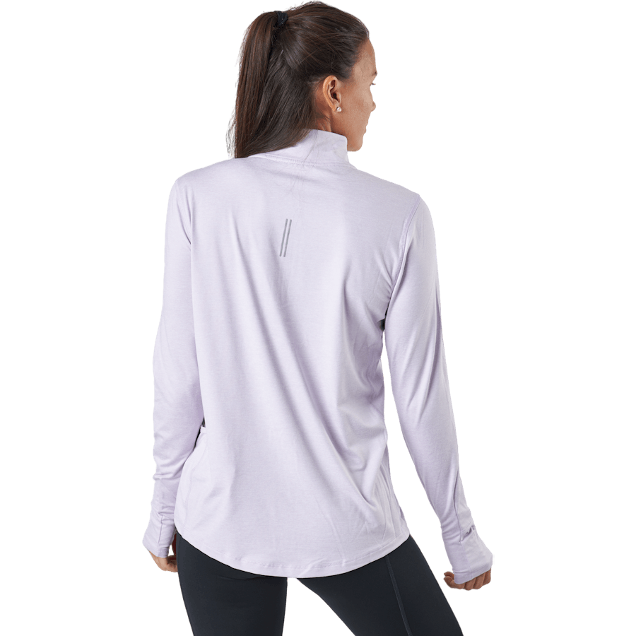 Nike Element Women's 1/2-zip R Doll/barely Grape/htr/reflecti