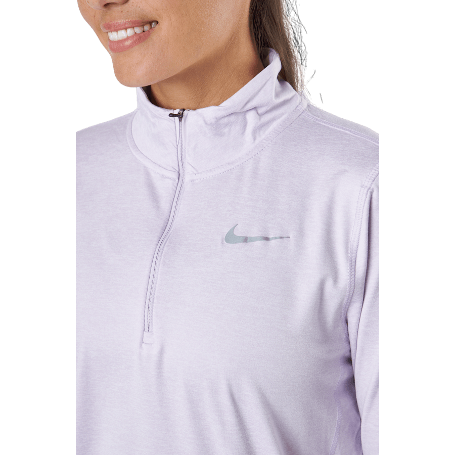 Nike Element Women's 1/2-zip R Doll/barely Grape/htr/reflecti