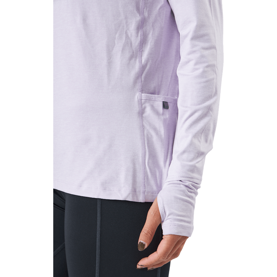 Nike Element Women's 1/2-zip R Doll/barely Grape/htr/reflecti