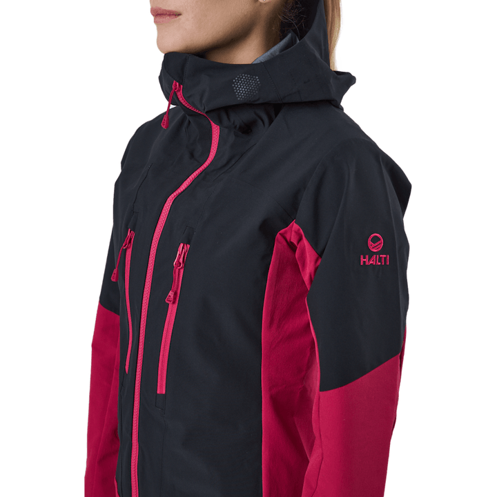 Pallas W Ii Warm Hybrid Jacket Cerise Pink - Black