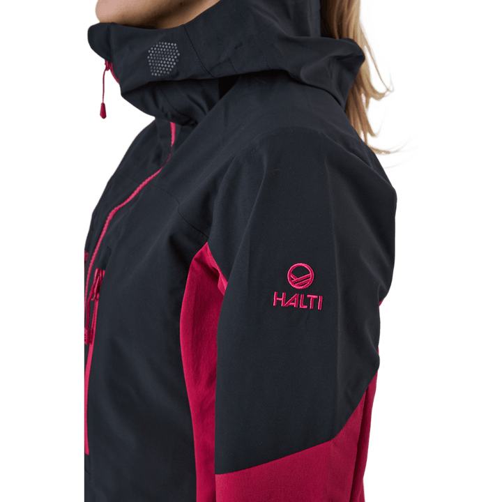 Pallas W Ii Warm Hybrid Jacket Cerise Pink - Black