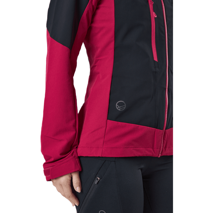 Pallas W Ii Warm Hybrid Jacket Cerise Pink - Black