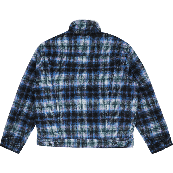 Vtg Fit Sherpa Trucker Jacke