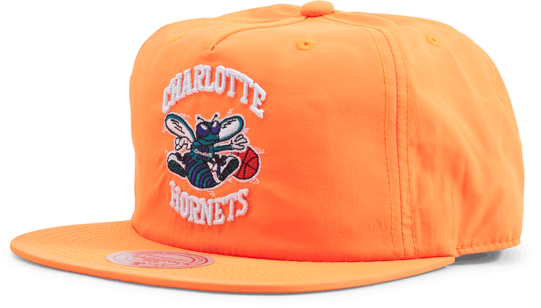 Hornets Neon Nylon Snapback