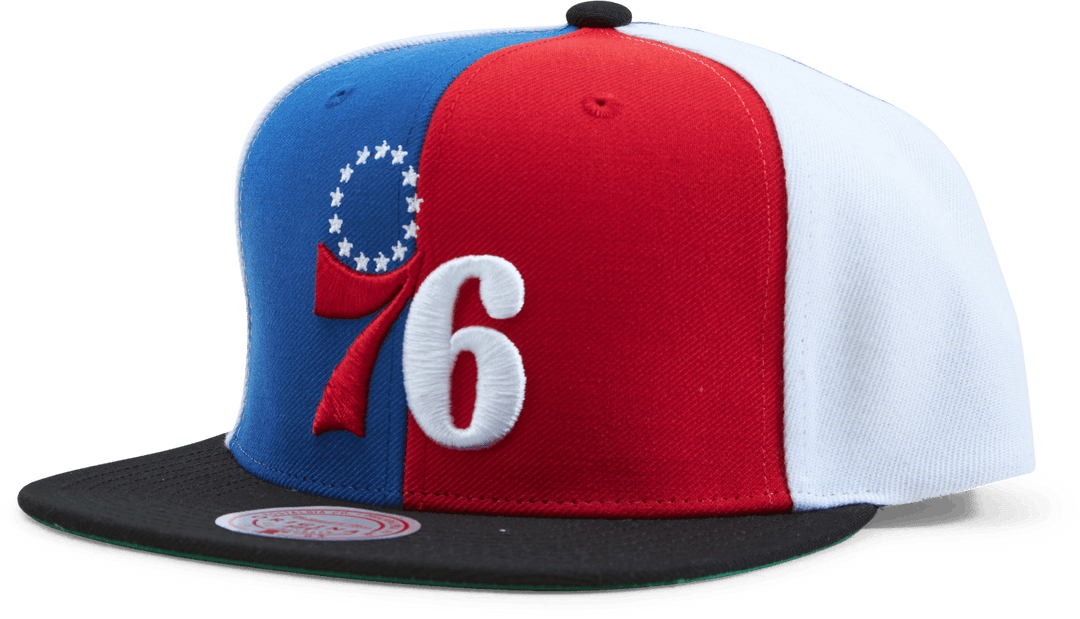 76ers Team Era Pinwheel Snapback