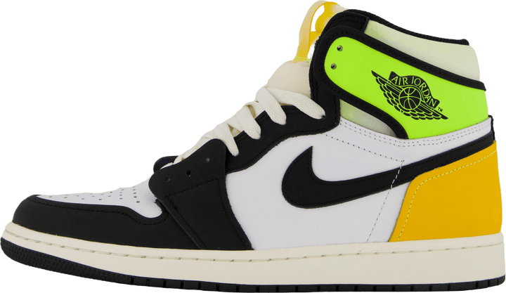 Air Jordan 1 Retro High Og Branco/preto-volt-university Go