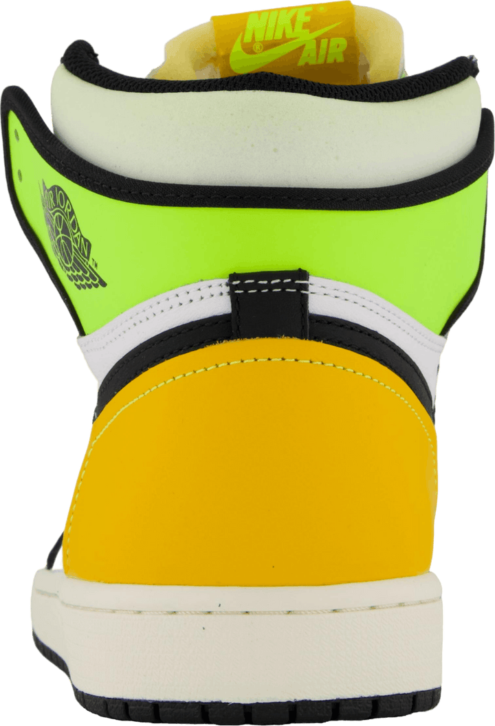 Air Jordan 1 Retro High Og Branco/preto-volt-university Go