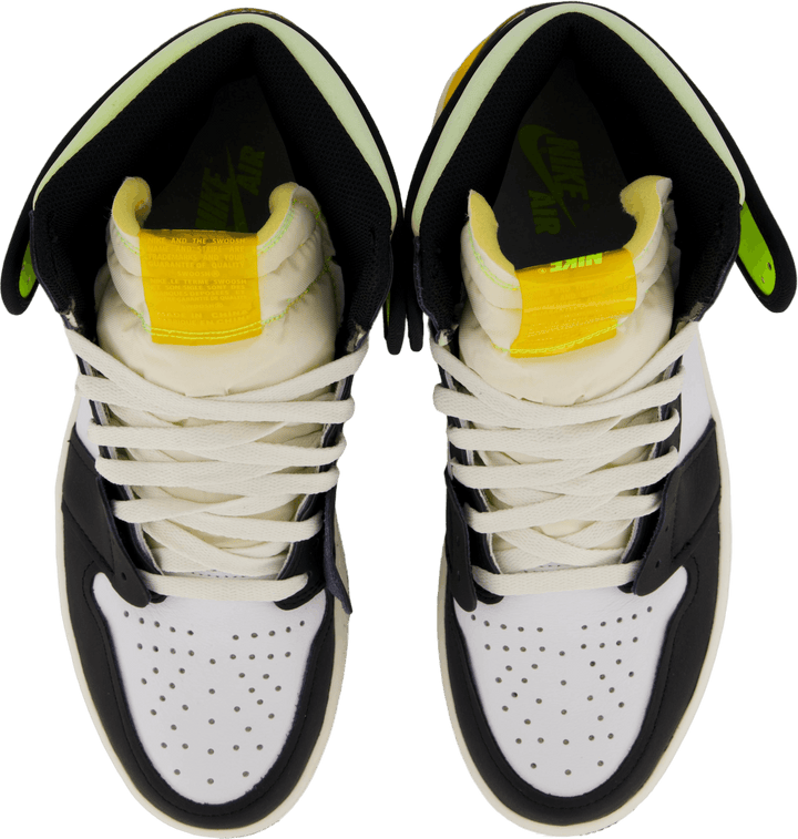 Air Jordan 1 Retro High Og Branco/preto-volt-university Go