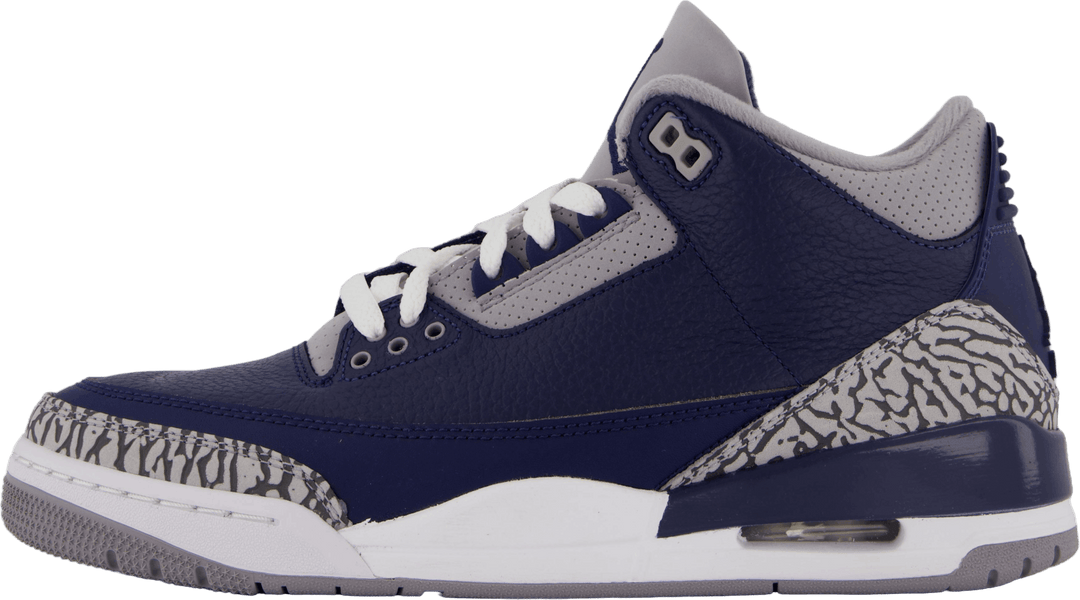 Air Jordan 3 Retro Midnatt /cement -vit