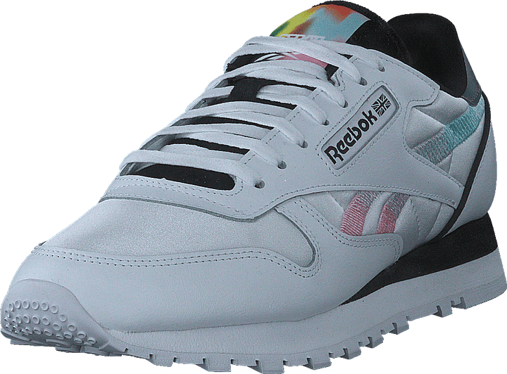 Klassiek leer Ftwwht/prepur/cblack