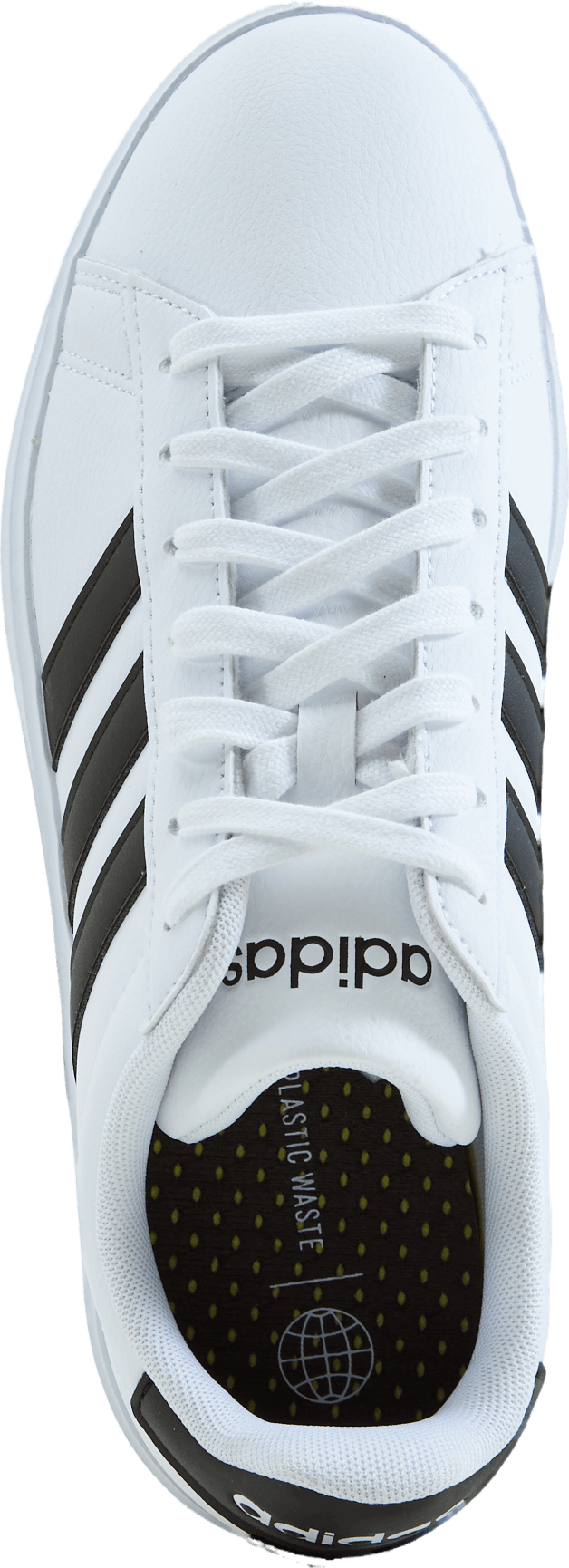 Chaussures Grand Court Cloudfoam Comfort Blanc nuage / Noir noyau / Blanc nuage