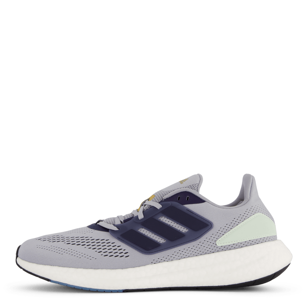 Pureboost 22 kengät Halo Silver / Shadow Navy / Liinavaatteet Vihreä