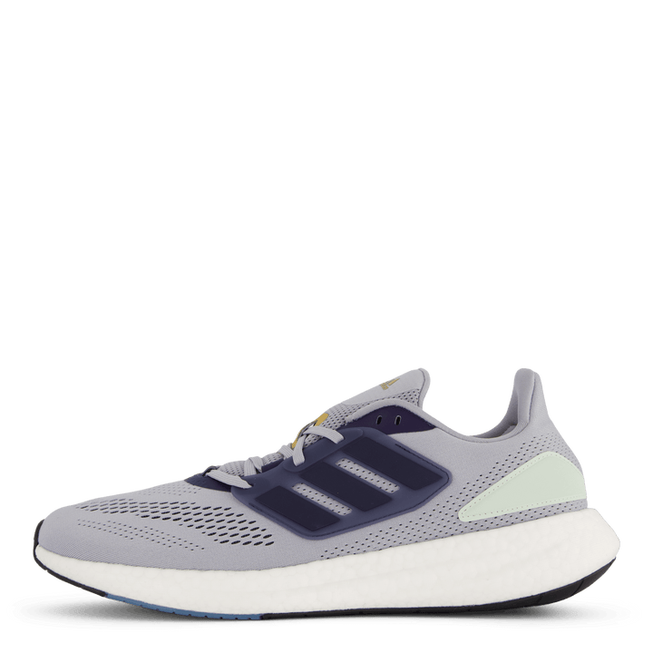 Pureboost 22 kengät Halo Silver / Shadow Navy / Liinavaatteet Vihreä