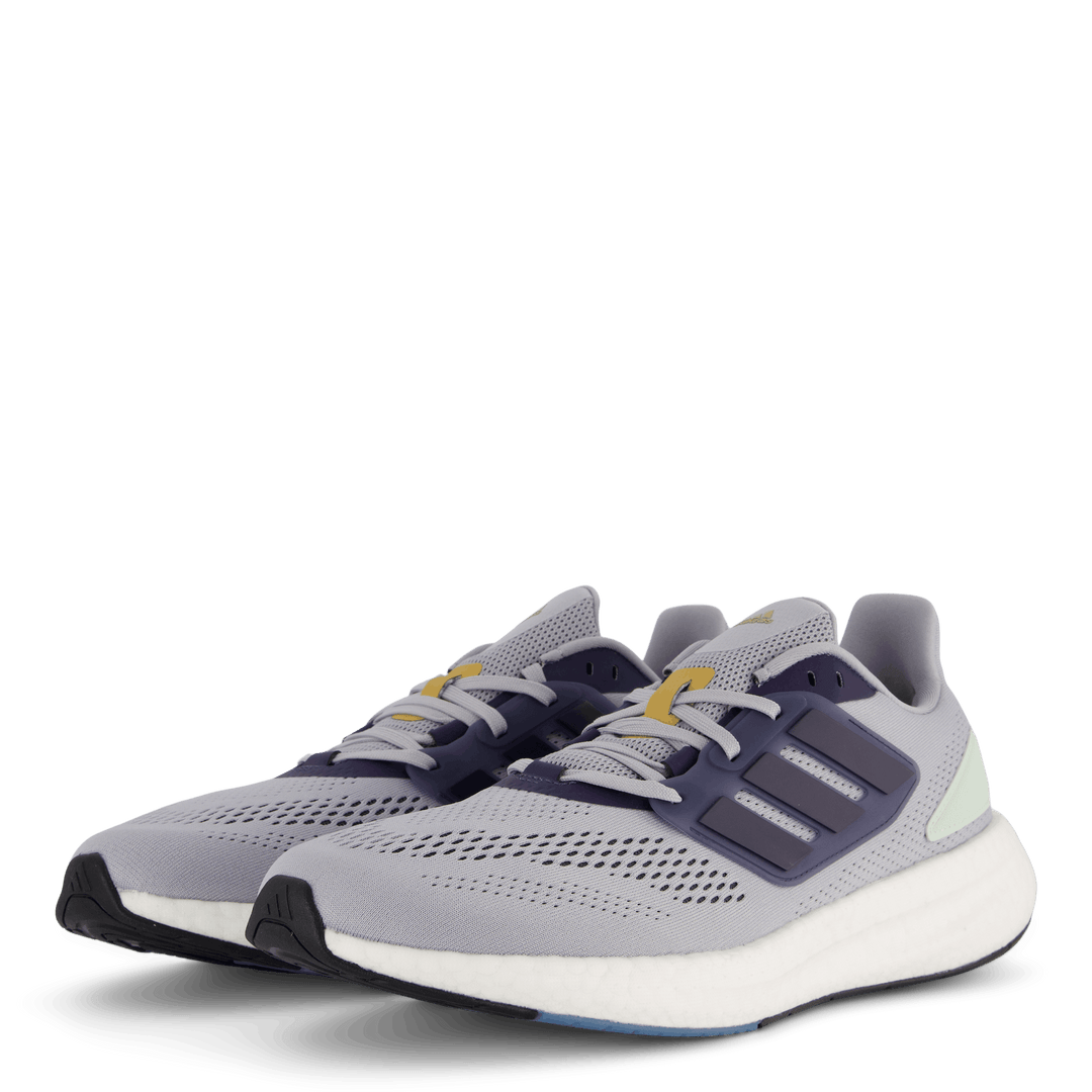 Pureboost 22 kengät Halo Silver / Shadow Navy / Liinavaatteet Vihreä