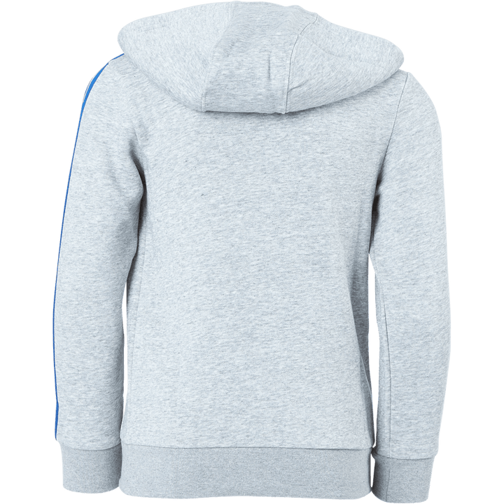 Essentials 3-Streifen-Kapuzenpullover Medium Grey Heather