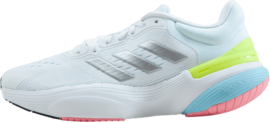 Vastaus Super 3.0 kengät Cloud White / Matte Silver / Melkein sininen