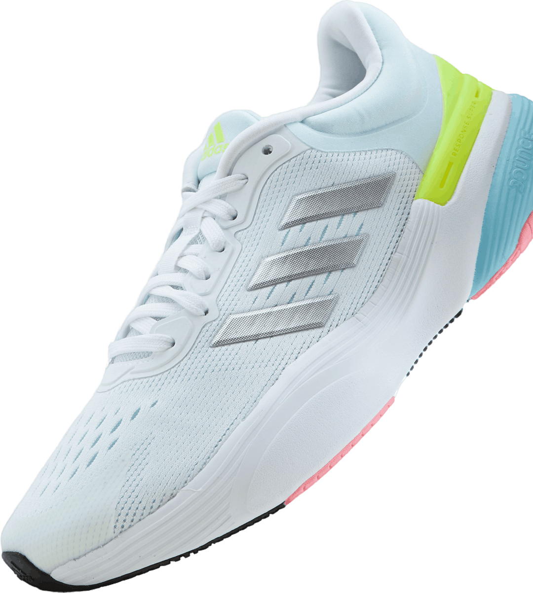 Vastaus Super 3.0 kengät Cloud White / Matte Silver / Melkein sininen