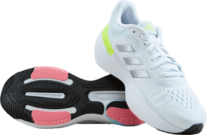 Vastaus Super 3.0 kengät Cloud White / Matte Silver / Melkein sininen