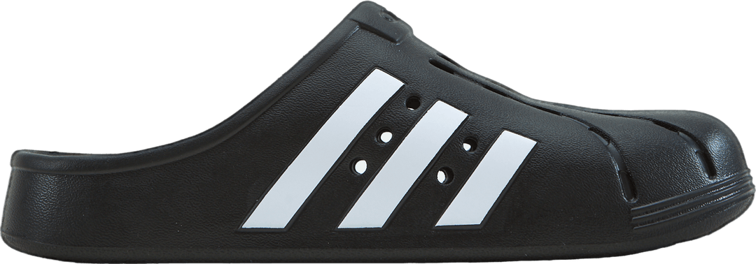 Sabots Adilette Noirs / Blancs nuageux / Noirs nuageux